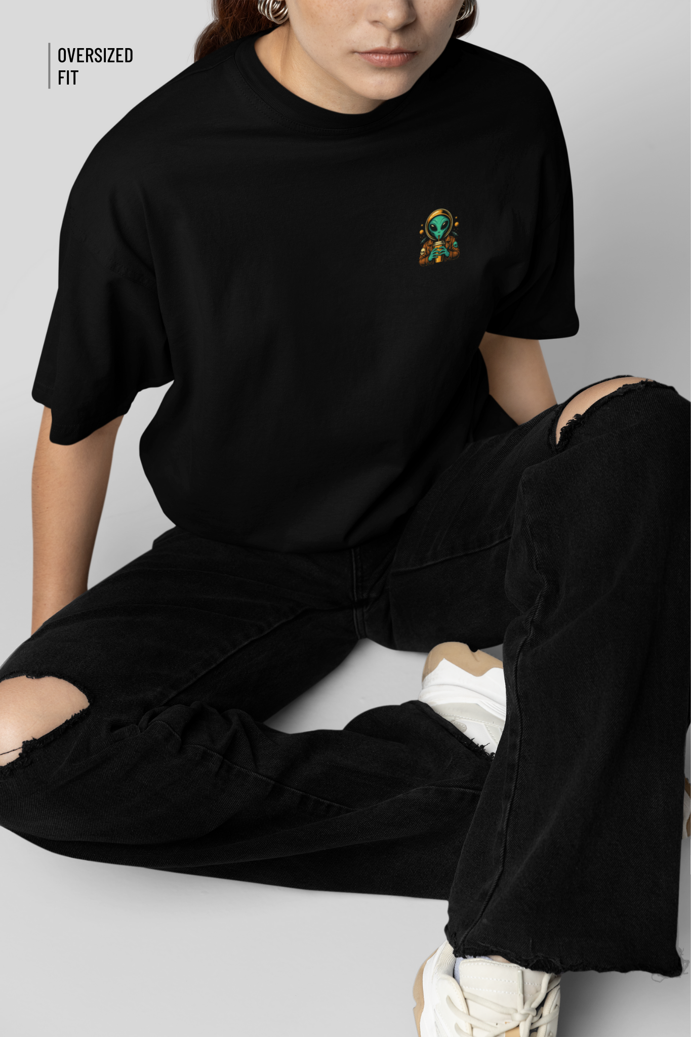 Coffee Always Oversized T-Shirt