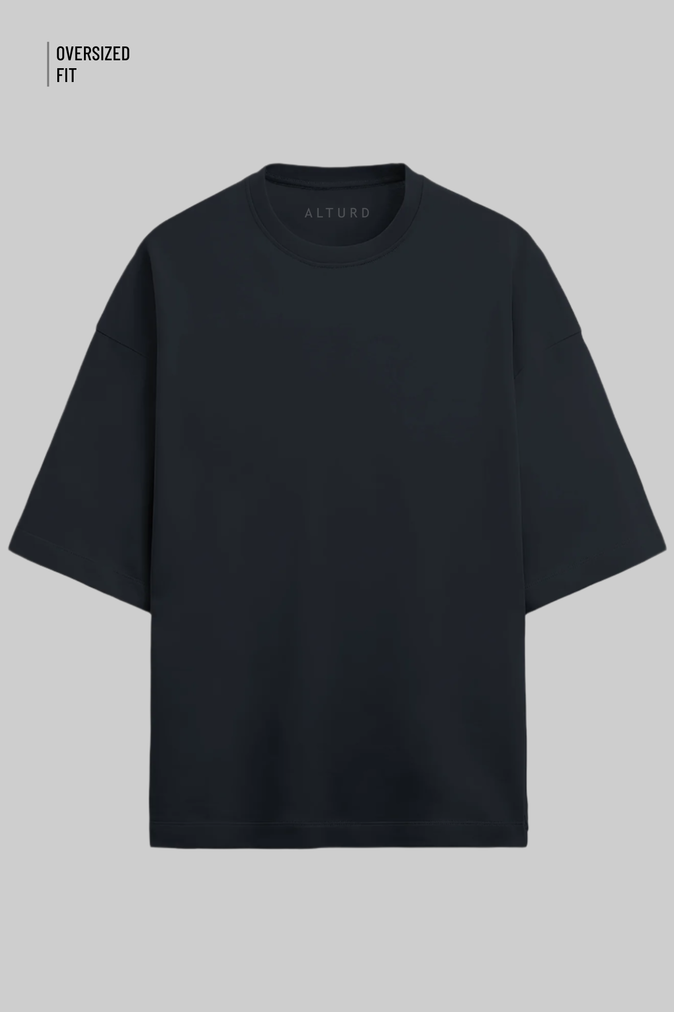 Basic Terry Cotton Oversized T-Shirt