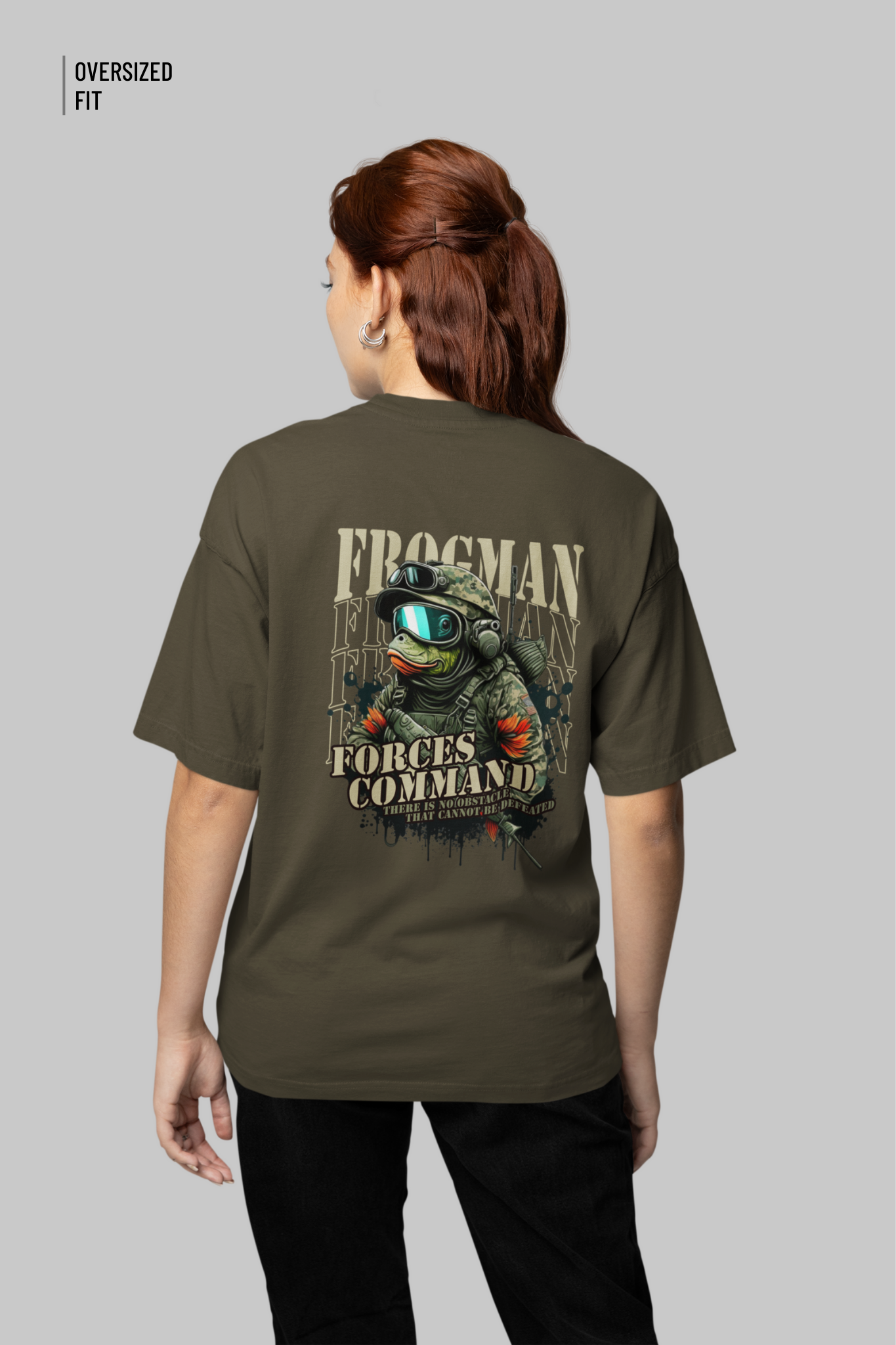 Frogman Oversized T-Shirt