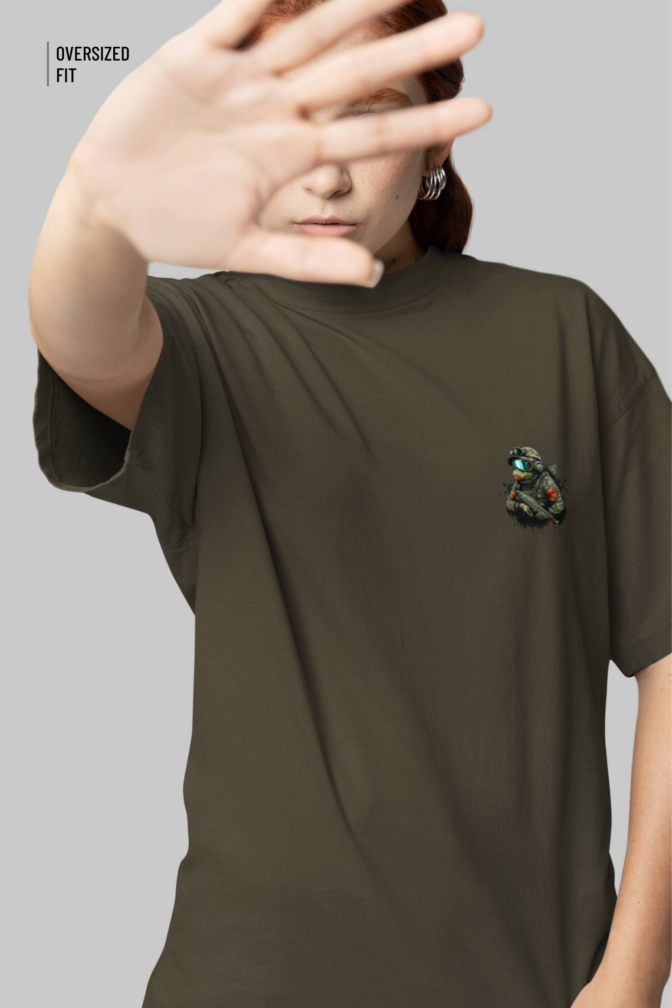 Frogman Oversized T-Shirt