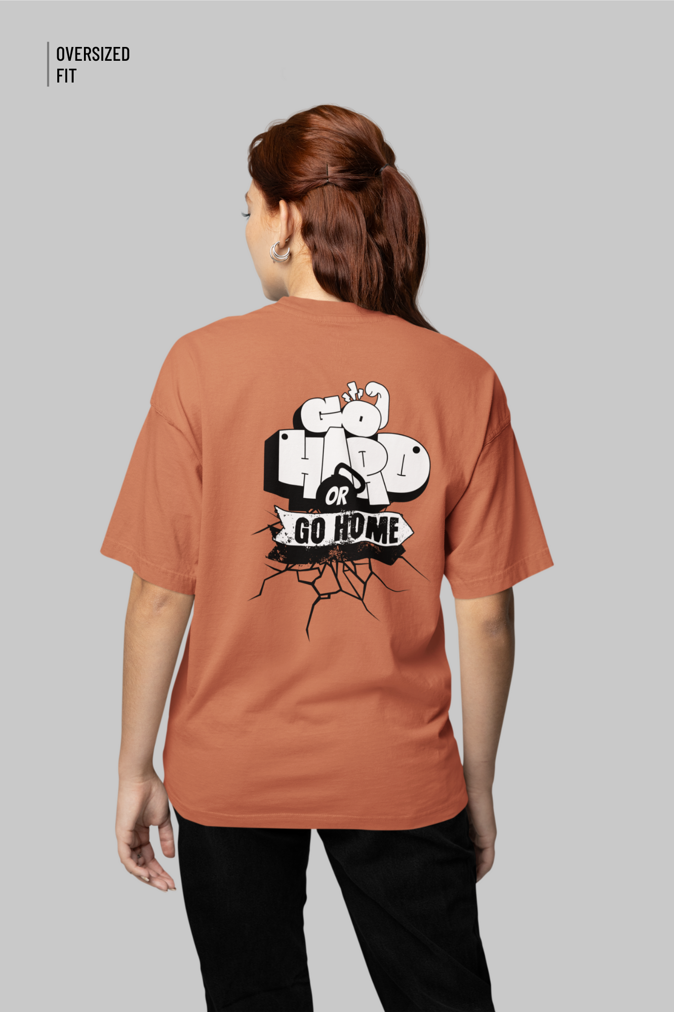 Go Hard Oversized T-Shirt
