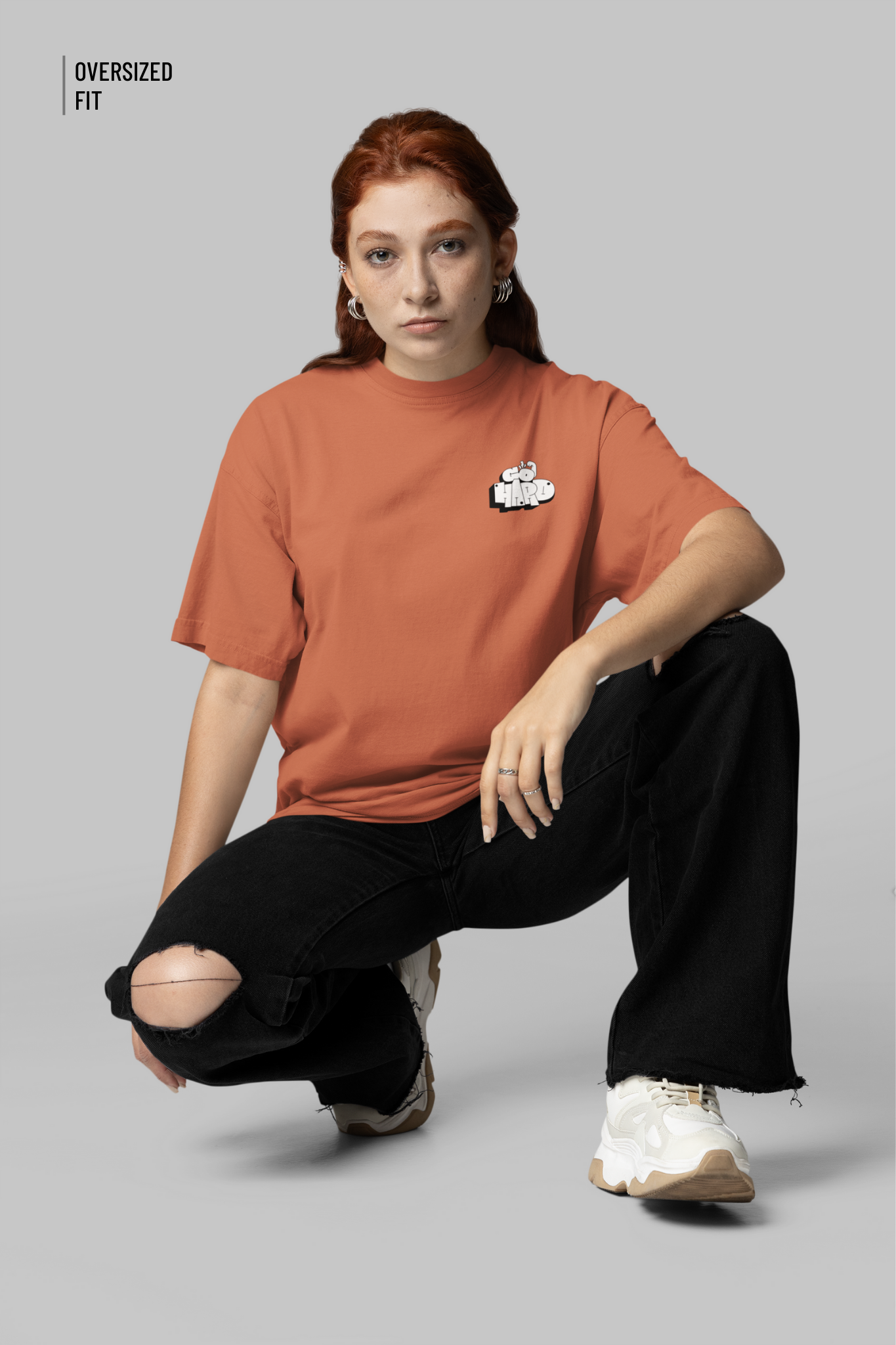 Go Hard Oversized T-Shirt