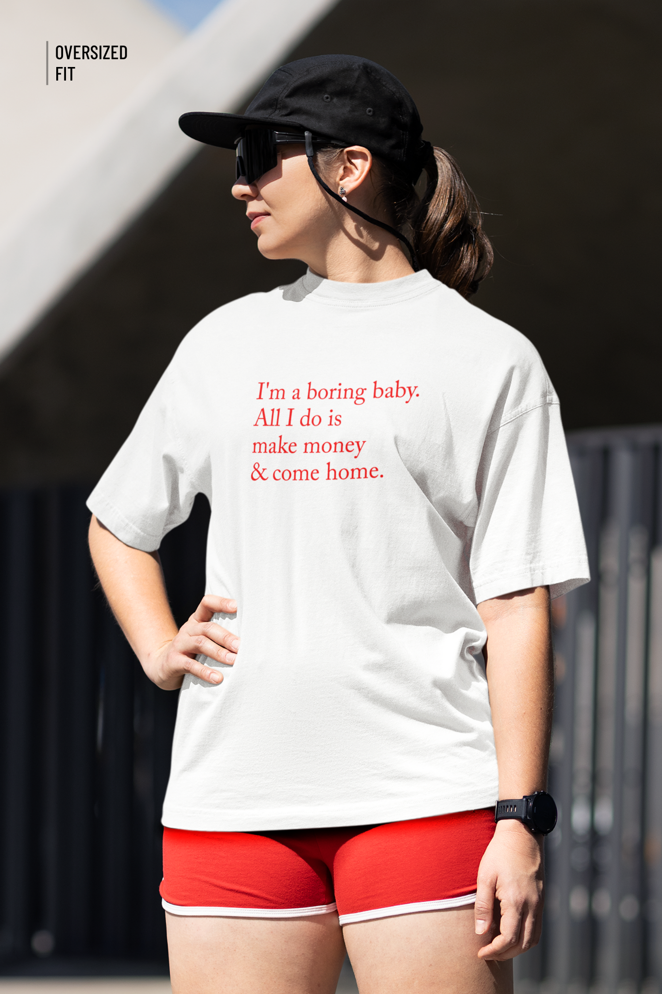 Boring Baby Oversized T-Shirt