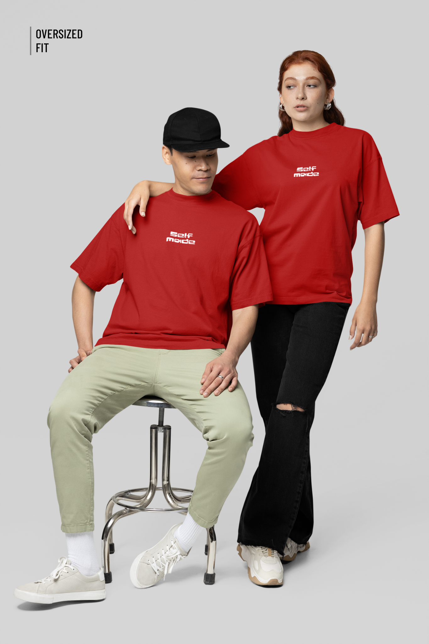 Self Made Oversized T-Shirt