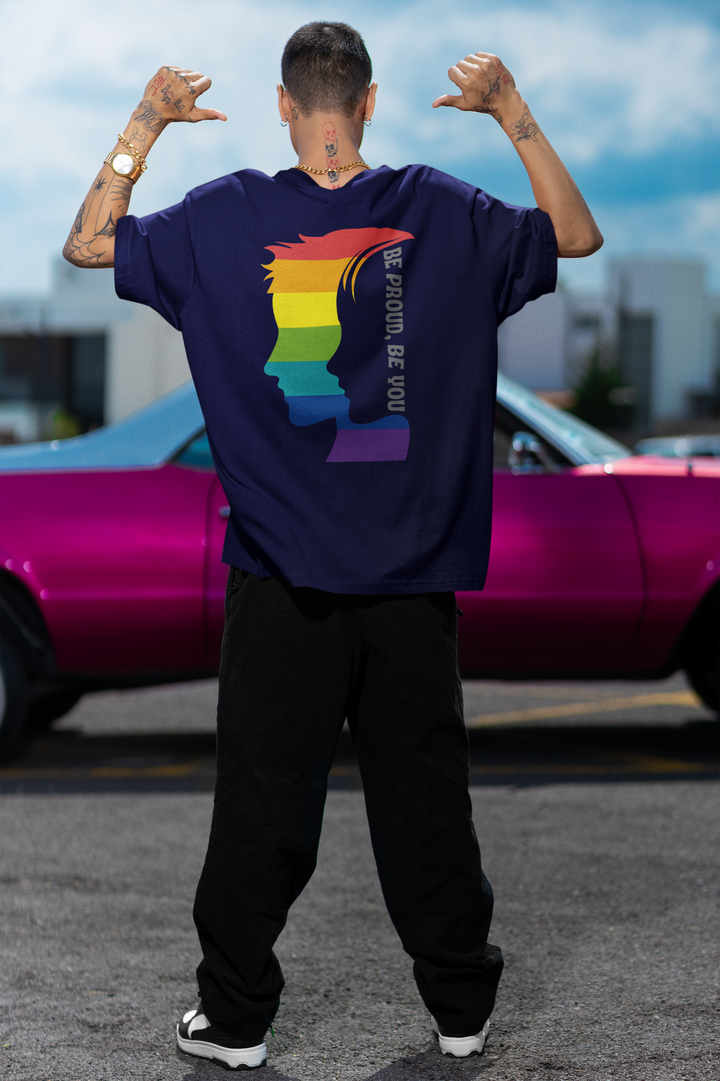 Be Proud Oversized T-Shirt