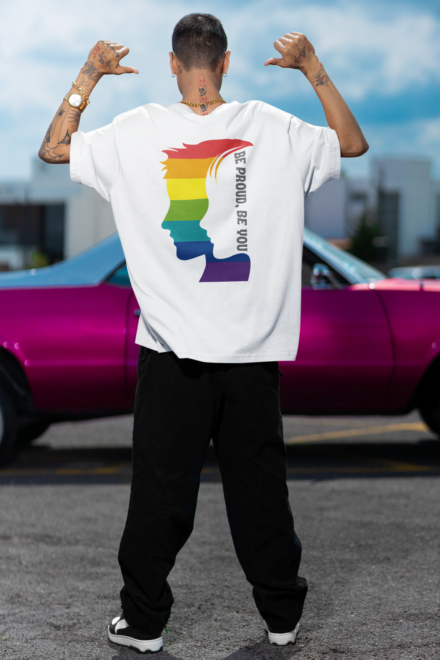 Be Proud Oversized T-Shirt