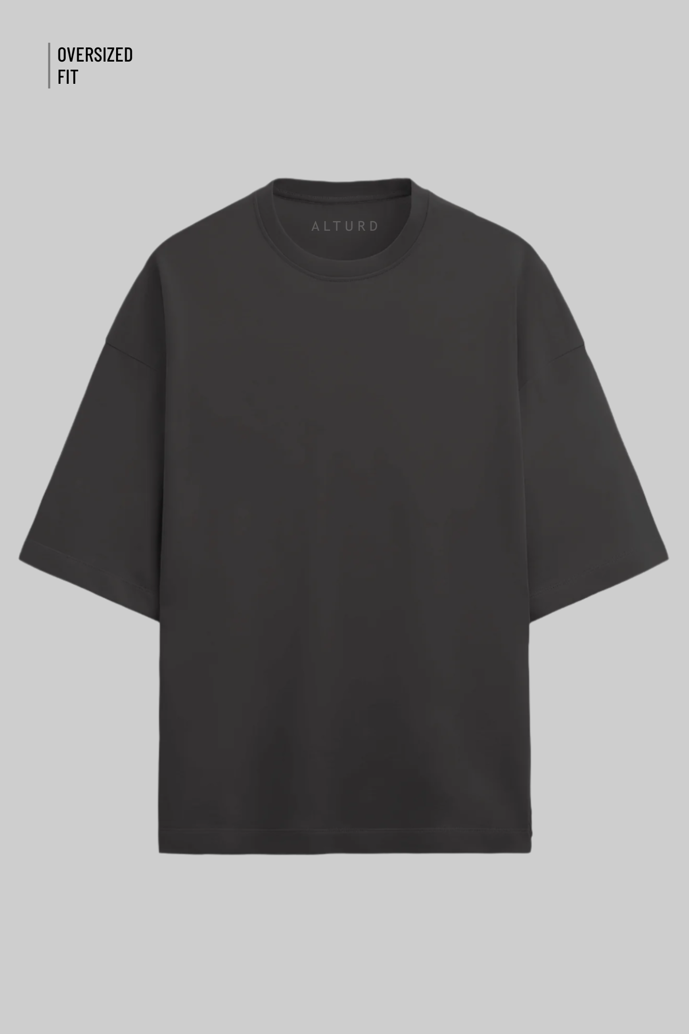 Basic Terry Cotton Oversized T-Shirt