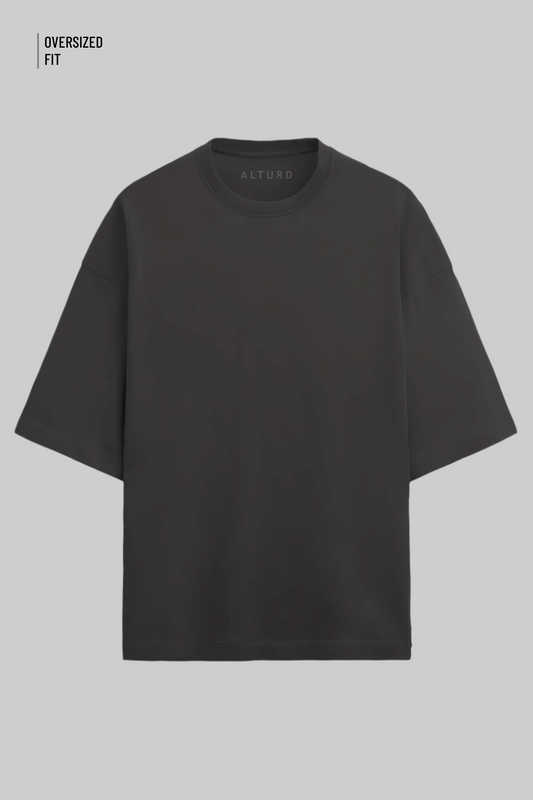 Basic Terry Cotton Oversized T-Shirt