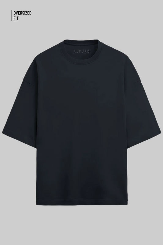 Basic Terry Cotton Oversized T-Shirt