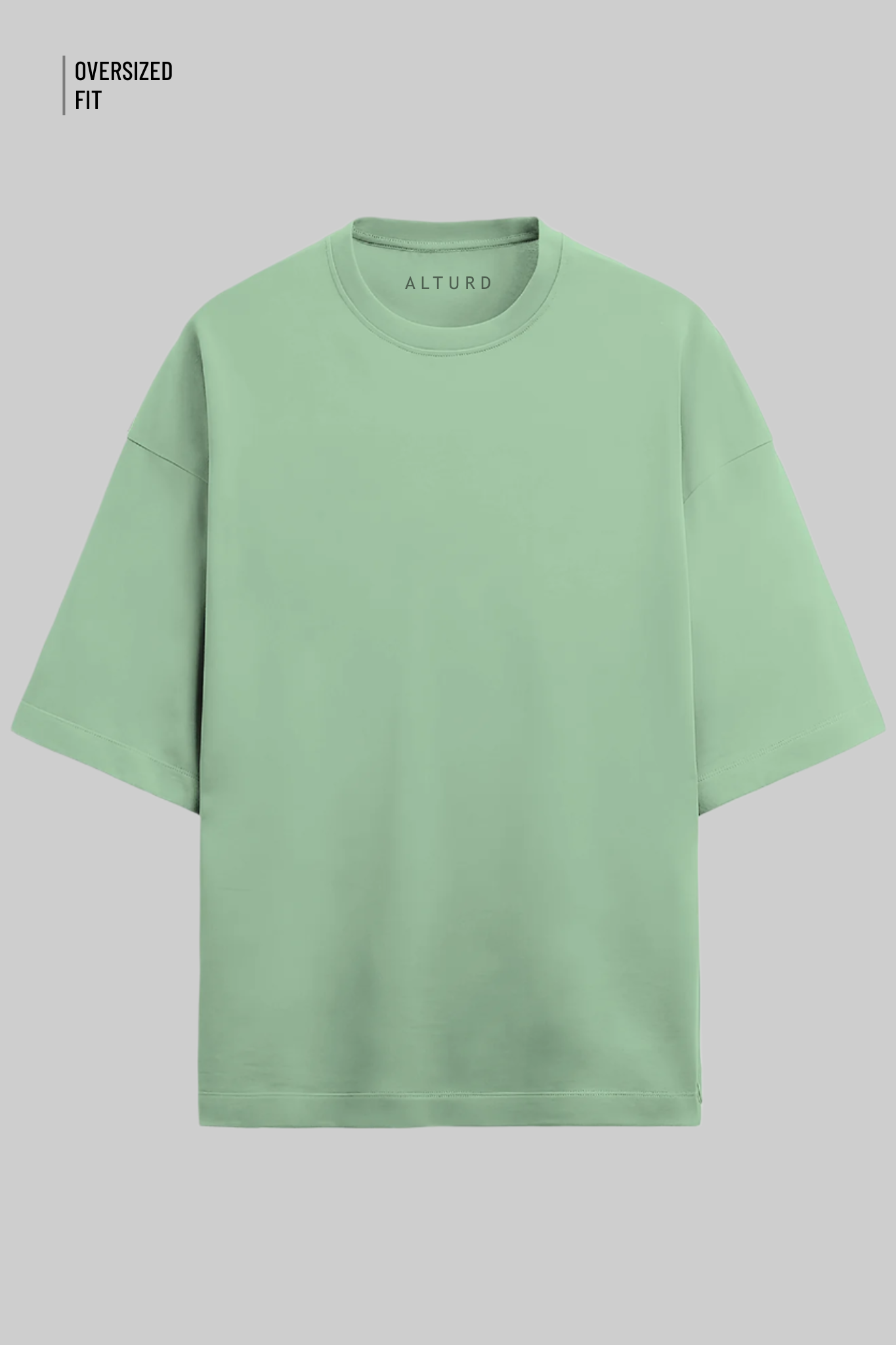 Basic Terry Cotton Oversized T-Shirt