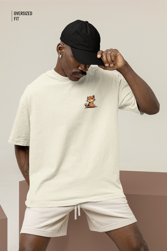 Catitude Oversized T-Shirt