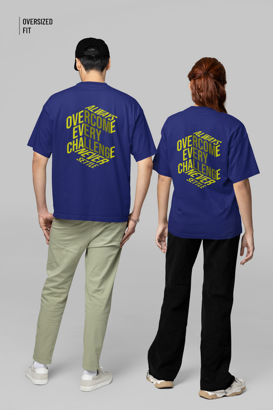 Never Settle Oversized T-Shirt