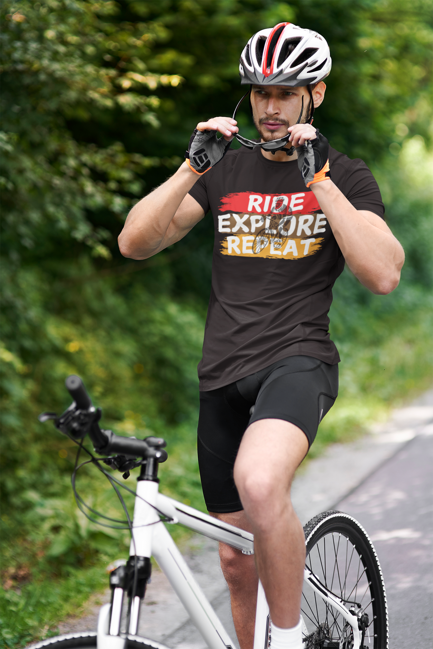Ride Explore Repeat T-Shirt